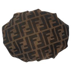 Pre Owned Fendi Tobacco Zucca Canvas Mini Chef Bag