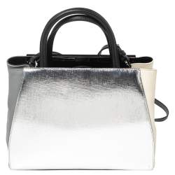 Pre Owned Fendi Multicolor Leather Medium 2Jours Tote