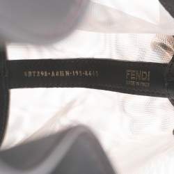 مملوكة مسبقًا Fendi Brown Zucca Mesh And Leather Mon Tresor Grande Bucket Bag