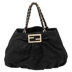 fendi fabric shoulder bag