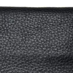 Pre Owned Fendi Black Leather Fendista Chain Shoulder Bag