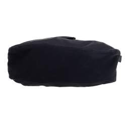 Pre Owned Fendi Black Neoprene and Leather Baguette Bag