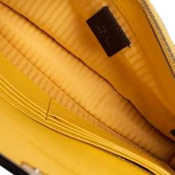 Pre Owned Fendi Multicolor Leather 2Jours Envelope Clutch