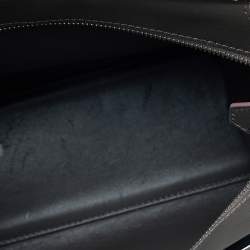 مملوكة مسبقًا Fendi Dark Khaki Leather Mini 3Jours Tote