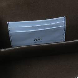 Fendi Lavender Leather Flat Baguette Shoulder Bag