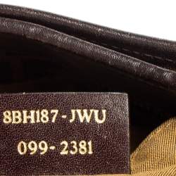 Pre Owned Fendi Tobacco Zucca Canvas and Leather Chef Shopper Tote