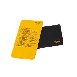 مملوكة مسبقًا Fendi Tobacco/Teal Pequin Canvas and Leather Forever Boston Bag