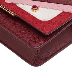 Pre Owned محفظة بسلسلة فندي مونستر أيس جلد متعدد الألوان