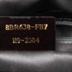 مملوكة مسبقًا Fendi Grey Iridescent Leather Mama Forever Large Flap Shoulder Bag
