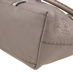 Pre Owned Fendi Grey Selleria Villa Borghese Tote