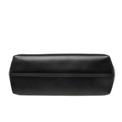 Pre Owned Fendi Black Leather Small First Clutch