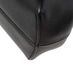 Pre Owned Fendi Black Leather Small First Clutch