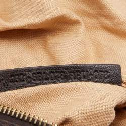 Pre Owned Fendi Tobacco Zucca Canvas and Leather Baby Spy Bag