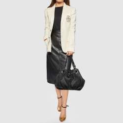 مملوكة مسبقًا Fendi Black Selleria Leather Shoulder Bag