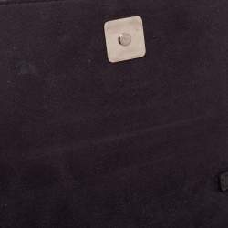 Pre Owned Fendi Black Leather Karlito Wallet on Chain Bag