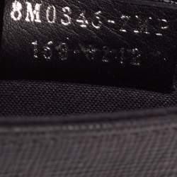 Pre Owned Fendi Black Leather Karlito Wallet on Chain Bag