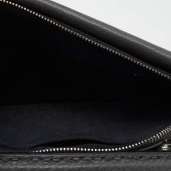 Pre Owned Fendi Grey Leather Mini Peekaboo Fit Bag