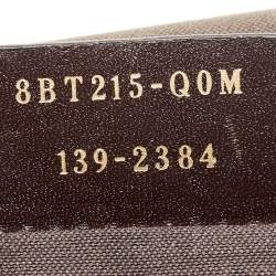 Pre Owned حقيبة كروس فندي جلد وكانفاس زوكا توباكو بقلاب