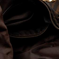 Pre Owned Fendi Tobacco Zucca Canvas Chef Chain Hobo