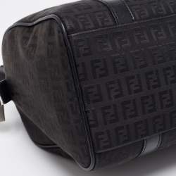 Pre Owned حقيبة فندي فوريفر باوليتو جلد وكانفاس زوكينو أسود 