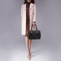 Pre Owned حقيبة فندي فوريفر باوليتو جلد وكانفاس زوكينو أسود 