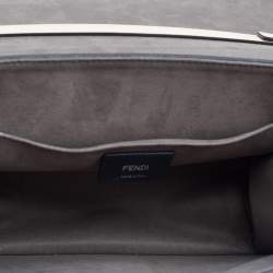 Pre Owned حقيبة كتف فندي كان I جلد بيج / أخضر