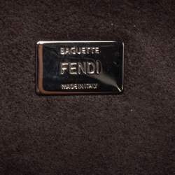 Fendi Red Lipstick Quilted Leather Micro Double Baguette Bag