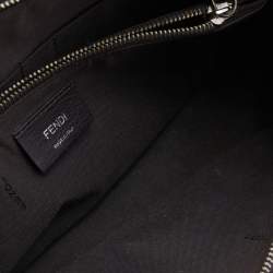 Pre Owned Fendi Brown Crocodile and Leather Small By The Way Shoulder Bag