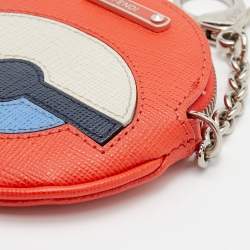Pre Owned Fendi Multicolor Leather Coin Pouch
