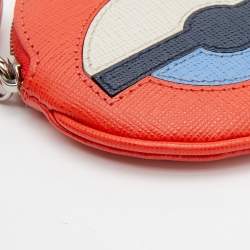 Pre Owned Fendi Multicolor Leather Coin Pouch