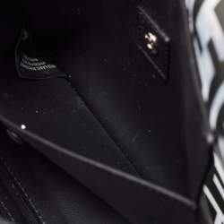 Pre Owned حقيبة كروس فندي جلد وبي في سي زوكا أسود 