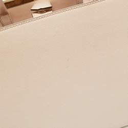 Pre Owned Fendi Tri Color Leather Medium 2Jours Tote
