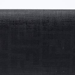 مملوكة مسبقًا Fendi Black Zucca Coated Canvas Bifold Continental Wallet