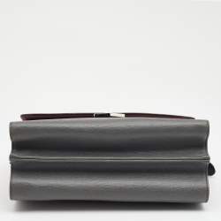 Pre Owned Fendi Multicolor Leather Small Demi Jour Top Handle Bag