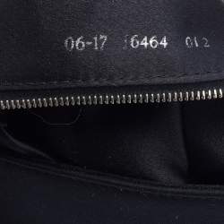 Fendi Black Neoprene and Patent Leather Baguette Bag