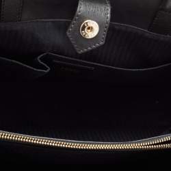 مملوكة مسبقًا حقيبة يد فندي 2جور جلد أسود متوسطة 