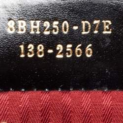 Pre Owned Fendi Burgundy Leather Medium 2jours Tote