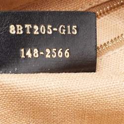 Pre Owned Fendi Brown/Beige Canvas Claudia Shoulder Bag