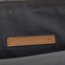 Pre Owned Fendi Multicolor Python And Leather Mini Demi Jour Shoulder Bag