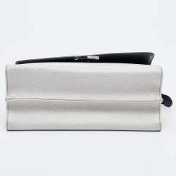 Pre Owned Fendi Multicolor Leather Small Demi Jour Top Handle Bag