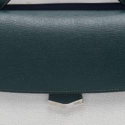 Pre Owned Fendi Multicolor Leather Small Demi Jour Top Handle Bag