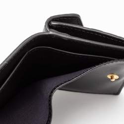 Pre Owned محفظة فندي أف إيز فندي جلد زوكا بني / أسود طية ثلاثية 