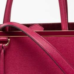 Pre Owned Fendi Pink Leather Large 3Jours Tote 
