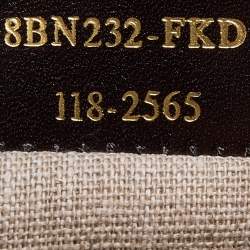 Pre Owned Fendi Tri Color Leather Selleria 2Bag Tote