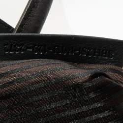 Pre Owned Fendi Multicolor Leather/Velvet and Suede Large 2jours Tote