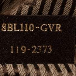 Pre Owned حقيبة ساتشل فندي شاميليون جلد بيج/بني