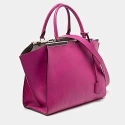 Pre Owned Fendi Pink Leather Medium 3Jours Tote
