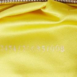 Pre Owned Fendi Light Beige Leather and Lace Embroidered Shoulder Bag