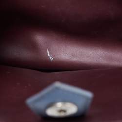 مملوكة مسبقًا Fendi Blue Leather 2jours Tote