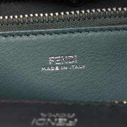 مملوكة مسبقًا Fendi Black Quilted Leather Whipstitch Dotcom Medium Shoulder Bag